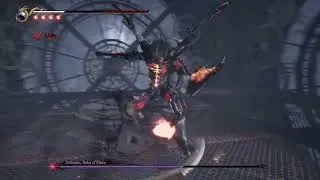 Ninja Gaiden 2 Black short gameplay chapter 10 part 4 Boss fight - Lizou