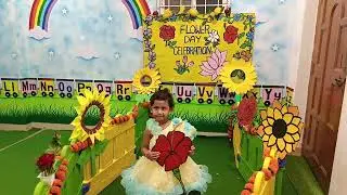 flowers day celebrations at London kids play school