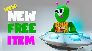 HURRY! NEW FREE ROBLOX ALIEN ITEM 😳🌽