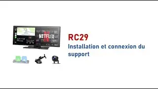 CarPlay RC29: Installation et connexion du support (FR)