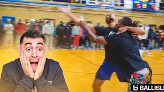 EL PARTIDO MÁS SUCIO de STREETBALL! Reaccionando a Ballislife (Midwest Squad)