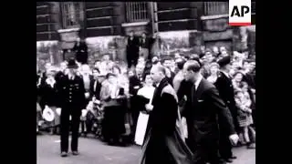 DUKE OF EDINBURGH IN OXFORD - NO SOUND