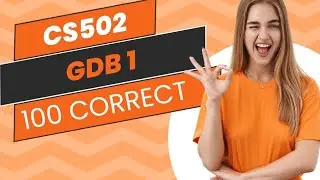 cs502 GDB solution 2024 #cs502GDB#vuhslearning