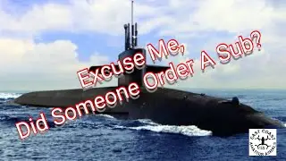 Submarine In The Basin. [Dji Drone Footage] #ecaadrone #hmcs