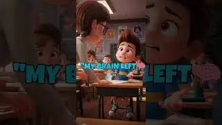 Pop Quiz Panic! Max Completely Froze 😰 | School Shorts#animation #kids #cartoon#class #quiz#students