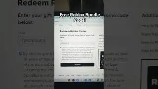 Free Roblox Bundle Promo Code #free #roblox #code #redeem #cool #promocode