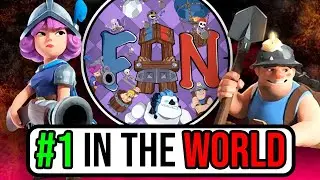 The *BEST* Balloon cycle player in CLASH ROYALE !!! (ft. Fan CR) 🎈👑