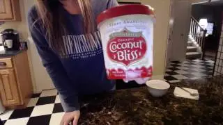 First Time Trying Luna & Larry's Organic Coconut Bliss, Cherry Amaretto Non-Dairy Frozen Dessert!
