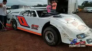 #J0 John Ownbey - Winner - UCRA Crate Late Model - 10-7-17 I-75 Raceway - In Car Camera