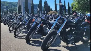 SOG ITALY - Lago di Como in moto / honda shadow group