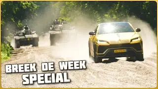 Lamborghini Urus Tegen Leger Tanks