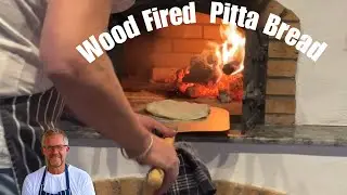AUTHENTIC wood fired pitta bread.