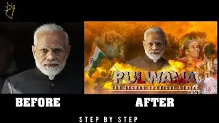 Pulwama: [The Second Surgical Strike]Movie Poster Making_Photoshop_Royal_wolf_edits