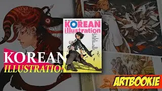 KOREAN illustration Artbook | Complete Flipthrough Review