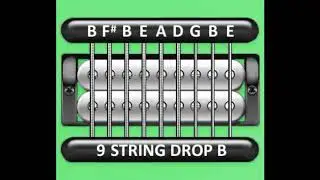 Perfect Guitar Tuner (9 String Drop B = B F# B E A D G B E)