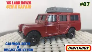 '65 Land Rover Gen II Safari  #matchbox #diecast #collection (87)