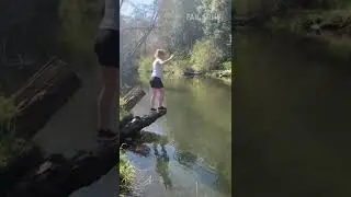 Не удачный прыжок  Bad jump  #youtubeshorts #jokes