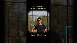 You don't have to know it all in uni! Full video linked here!