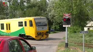Železniční přejezd Cerekvice nad Bystřicí [P5393] - 3.5.2018 / Czech railroad crossing