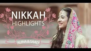 Pakistani Wedding highlights | Nikkah Event Highlight Video | Cinematic wedding | Pakistani weddings