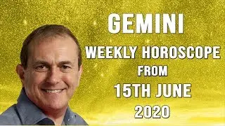 Gemini Weekly Horoscope from 15th June 2020
