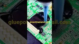 PCB potting and encapsulation ab glue dispensing machine epoxy dosier 2k mixing and filling machine