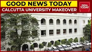 Century-Old Calcutta University Revamped, Old Books Digitalised At Library | Good News Today