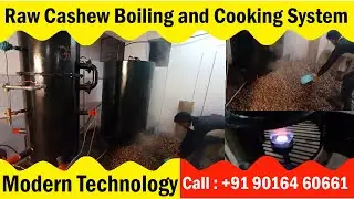 Raw Cashew Boiler Machine | Cashew Boiler Machine | Cashew Machine | Cashew Cooking 📞+91 9016460661