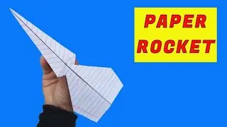 How to make a paper airplane to fly forever, Paper airplane fly forever @paperplanesvideo#14