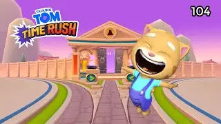 Talking Tom Time Rush Unlock New Boss World  Level (56 - 69) Part =104 FHD Full Screen