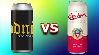 Angry Chair Vodnik vs Budvar Czechvar | USA Craft Beer vs Czech Lager