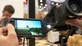 Small HD Sidefinder EVF Drop Kick Test NAB 2015