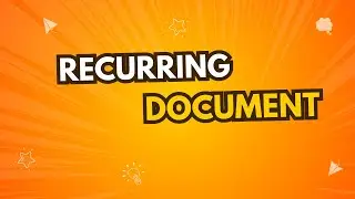 Recurring Document In SAP | Recurring Entry Record