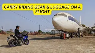 Carry Riding Gear & Motorcycle Luggage On A Flight