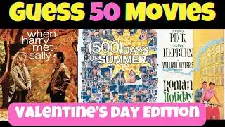 Best 50 Romance Movies!🍿| Movie Quiz