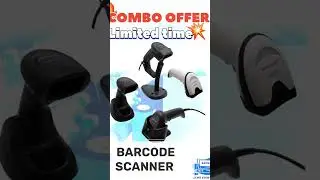 COMBO PACK - BARCODE PRINTER + RECEIPT PRINTER + BARCODE SCANNER