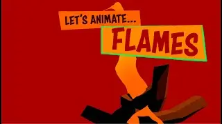 Cinema 4D Tutorial | Metaball & Emitter Cartoon Low Poly Fire 🔥 #c4d