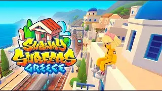Subway Surfers Marathon Greece 2025 with ONI HIME CHILL BILL OUTFIT