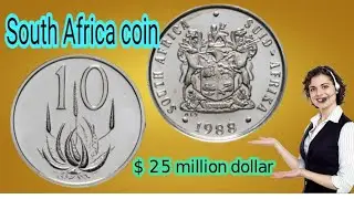 1988 South Africa 10 Cents Coin Value | Is It Worth $0.40? Full History & Details