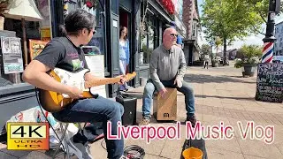 Liverpool Music Vlog / 2025 / Busking / Jam session / 4K