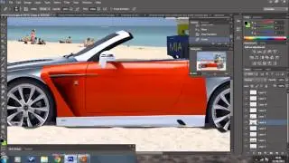 Aston Martin DB9 V12 Vantage Virtual Tuning Photoshop