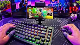 WARZONE MOBILE 120 FPS PEAK GRAPHICS 4K WITH KEYBOARD & MOUSE BLUETOOTH ONLY GAMEPLAY POV