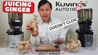 How to Juice Ginger in the Kuvings Auto10 without a Problem