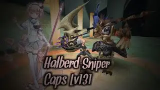 Toram Online Halberd Sniper Build Lv131
