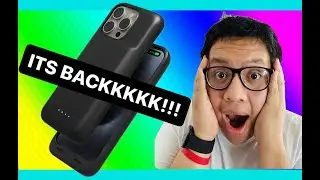 ITS BACK!!! (mophie Juice Pack For The iPhone 15 Pro Max)