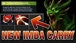 DRAGON KNIGHT EASY (7.39e) &mdash; IMMORTAL Mask of Madness + Daedalus Rampage (Full Match) #dota2