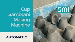 Cup Sambrani Making Machine - Automatic 121 Cavity