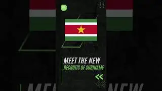 MEET THE NEW RECRUITS OS SURINAME DIASPORA #natiosuriname #concacafnationsleague #concacaf
