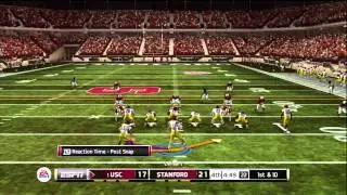 NCAA Football 13 Gameplay: Matt Leinart Heisman Challenge (w/created Reggie Bush) USC vs. Stanford