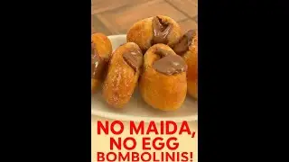 No Maida, No Egg Bombolinis | Healthy & Delicious Homemade Recipe #donutrecipe#doughnuts#easyrecipe